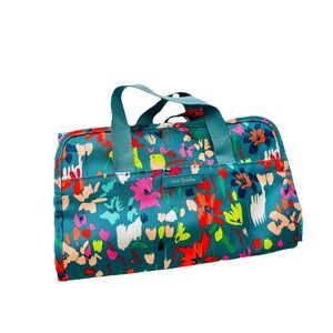 Vera Bradley Lighten Up Travel Makeup Toiletry Bag Performance Waterproof Floral